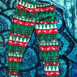Christmas leggings